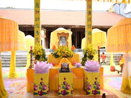 Hải Phòng: Cung rước xá lợi cố Đại lão Hòa thượng Thích Trí Hải nhập bảo tháp